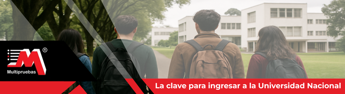 la clave para ingresar a la universidad nacional